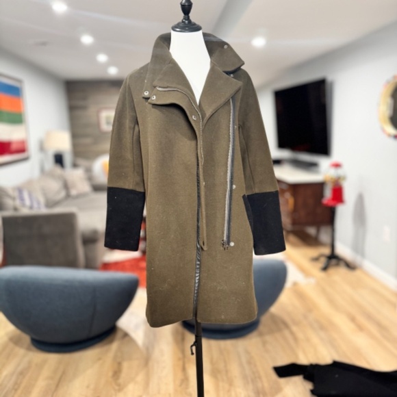 Madewell City Grid Coat size 0 - Picture 7 of 7